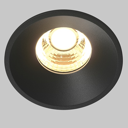 Встраиваемый светильник Technical Round DL058-7W2.7K-B - фото