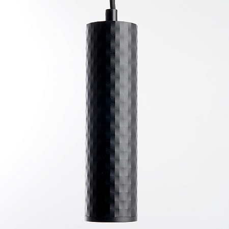 Светильник потолочный Feron ML1878 Barrel PIXEL Levitation на подвесе  MR16 35W 230V, чёрный 55*200 - фото