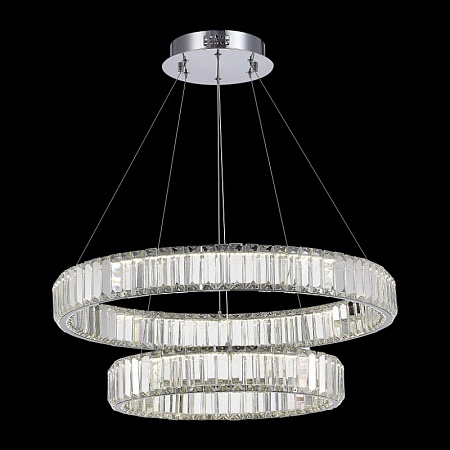 Люстра подвесная ST-Luce Хром/Прозрачный LED 1*70W 4000K SL1622.103.02 - фото