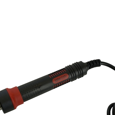 Паяльник с индикатором  300W, нихромовый нагреватель, долговечное жало, 230В, STEKKER  PLE301-300 - фото