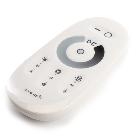 Контроллер диммер для светодиодной ленты с П/У белый, 12-24V, LD62 - фото