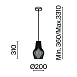 Подвесной светильник Maytoni Roots MOD191PL-01W - фото