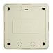 Розетка 4-местная с/з открытой установки, квадрат, STEKKER, 250В, 16А, IP20, серия София, слоновая кость, MST16-14S-04 - фото