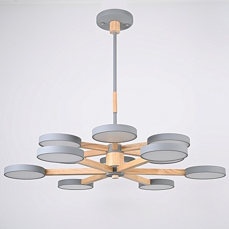Подвесная Люстра Turna Dbl L12 Gray Imperiumloft 229089-26 - фото