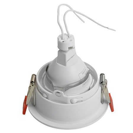 Светильник встраиваемый Feron DL3102 потолочный MR16 G5.3 белый - фото