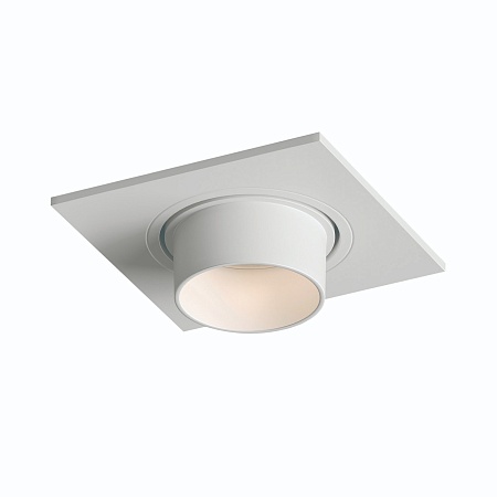 DK3121-WH Встраиваемый светильник, IP20, до 15 Вт, LED, GU5,3, белый, пластик - фото