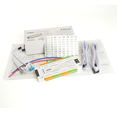 Лестничный контроллер для светодиодной ленты 12/24V IP20 LD002 FERON - фото