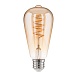 Филаментная светодиодная лампа Dimmable ST64 5W 2700K E27 BL160 - фото
