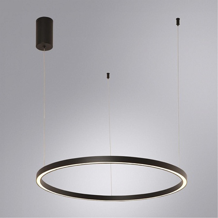 Подвесная люстра Arte Lamp SMOOTH A2223SP-1BK - фото