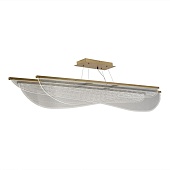 Светильник подвесной ST-Luce Золотистый/Прозрачный LED 1*60W 4000K SL6509.223.01