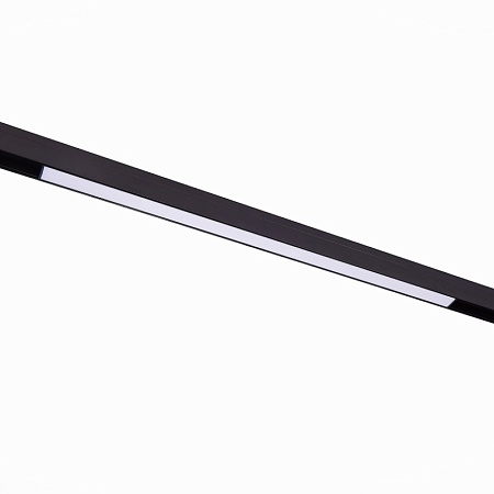 Магнитный трековый светильник Черный LED 1*20W 3000K 1 300Lm Ra>90 120 IP20 L606xW22xH4 ST360.436.20 - фото