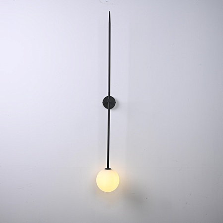 Настенный Светильник Lines Ball 150 Black Imperiumloft 178055-26 - фото