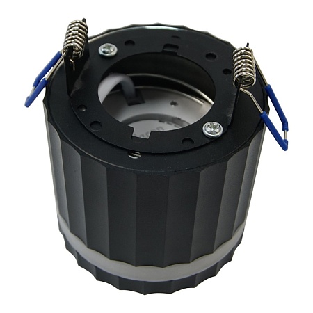 Светильник потолочный Feron HL369  Barrel OLYMPUS 12W, 230V, GX53, черный - фото