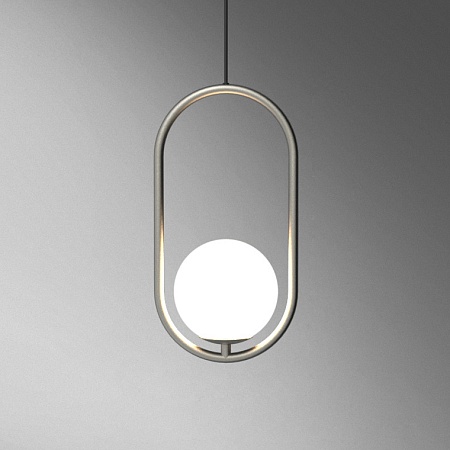 Подвесной Светильник Matthew Mccormick Hoop 40 Silver Mila Pendant Imperiumloft 179965-22 - фото
