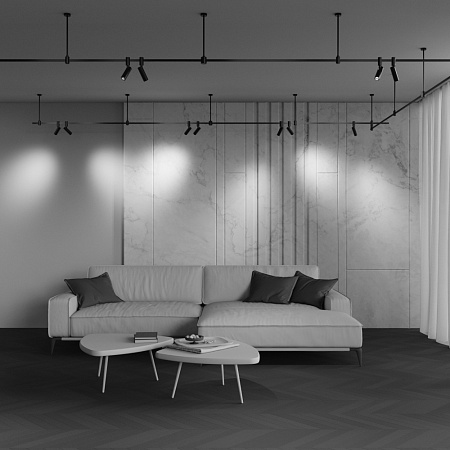 Трековый светильник Technical TR144-1-12W4K-W-B - фото