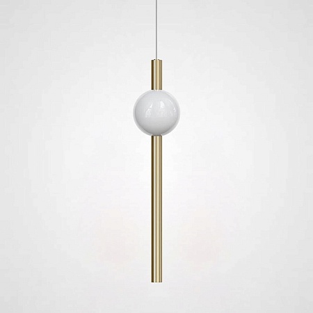 Подвесной Светильник Broom Orion Globe Light Gold D L600 Imperiumloft 186663-22 - фото