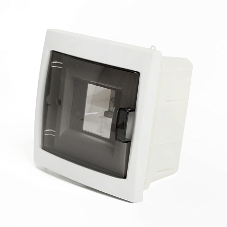 Бокс встраиваемый STEKKER EBX50-2/04-20 4 модуля, пластик, серия Standart - фото