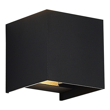 Светильник уличный настенный ST-Luce черный/черный LED 1*10W 2700K SL9513.401.01 - фото