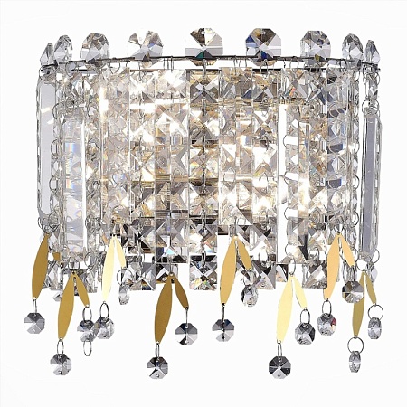 Бра ST-Luce Золотистый/Прозрачный E14 2*40W SL1655.201.02 - фото