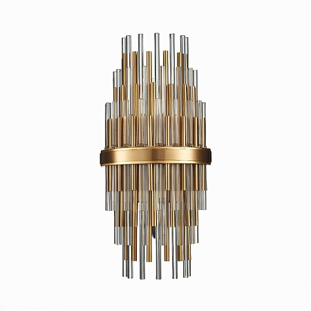 Бра ST-Luce Латунь/Прозрачный, Латунь E14 2*40W SL1628.301.02 - фото