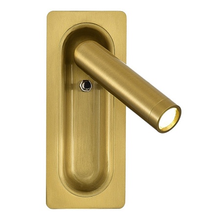 Светильник настенный ST-Luce латунь/латунь LED 1*3W 4000K SL6238.301.01 - фото