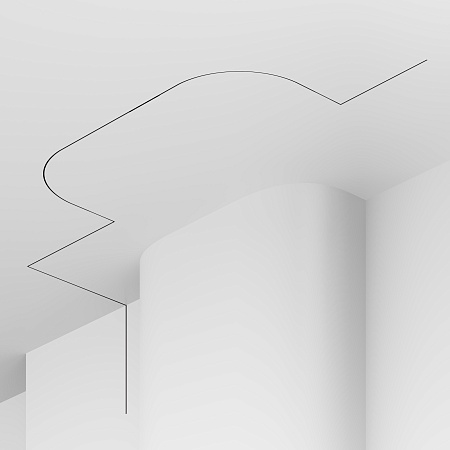 Шинопровод встраиваемый под гкл 9,5 мм 2 м Technical TRX184-122B - фото