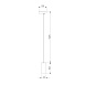 Трековый светильник для однофазного шинопровода Amend черный 12W 4000K 85113/01 Elektrostandard - фото