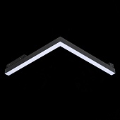 Магнитный трековый светильник Черный LED 1*15W 4000K 950Lm Ra&gt;90 120° IP20 L305xW305xH2 ST800.446.15
