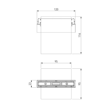 Slim Magnetic Трековый светильник 12W 4200K Solo чёрный 85055/01 85055/01 Elektrostandard - фото