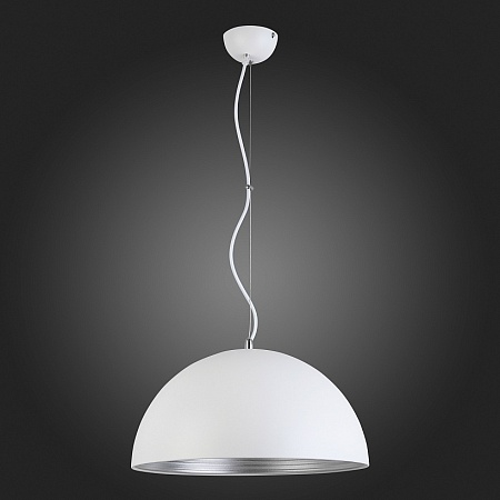 Светильник подвесной ST-Luce Белый/Белый, Серебристый E27 1*60W SL279.503.01 - фото
