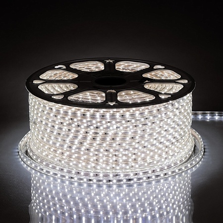 Cветодиодная LED лента Feron LS704, 60SMD(2835)/м 4.4Вт/м  100м 220V 4000K IP65 - фото