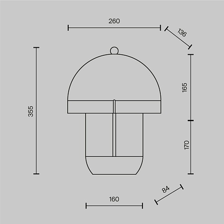 Настольный светильник Maytoni MOD479TL-L14W3K - фото