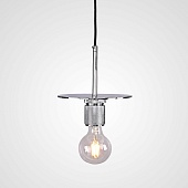 Подвесной Светильник Rh Utilitaire Disk Shade Pendant Silver Imperiumloft 123644-22