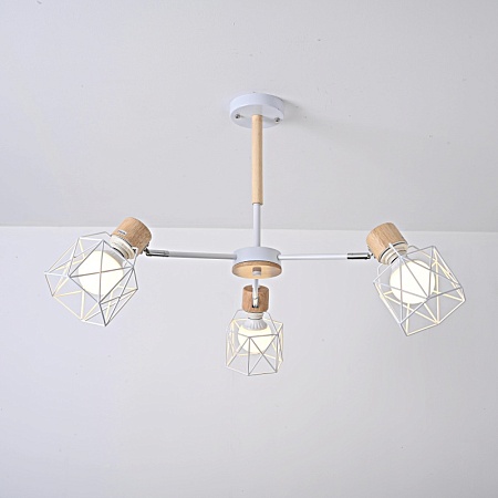 Потолочная Люстра Corf B3 White 3 Lamps Imperiumloft 189478-26 - фото
