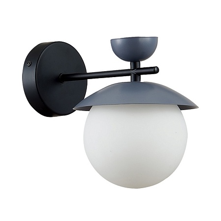 Светильник настенный Черный, Серый/Белый G9 1*5W SLE220201-01 - фото