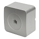 Розетка RJ-45 открытой установки, 1-местная, STEKKER, серия София, серебро, MST00-20-03 - фото