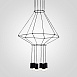 Подвесной Светильник Via Wireflow Polyhedral 0307 Pendan Light Imperiumloft 84532-22 - фото