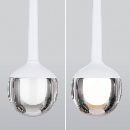 Подвесной светодиодный светильник DLS028 6W 4200K белый Elektrostandard - фото