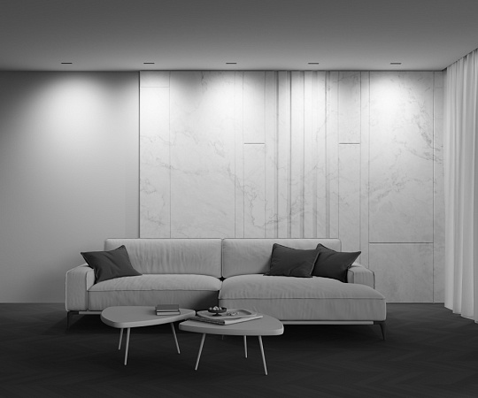 Встраиваемый светильник Technical DL100-6W2.7-3-4K-B - фото