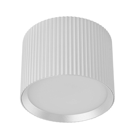 Светильник потолочный Feron HL458  Barrel ARIA 12W, 230V, GX53, серебро - фото