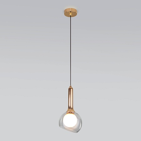 Подвесной светильник Eurosvet 50188/1 золото - фото