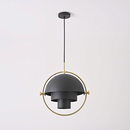 Люстра Louis Weisdorff Gubi Multi-Lite Suspension Lamp Black Imperiumloft 123433-22 - фото