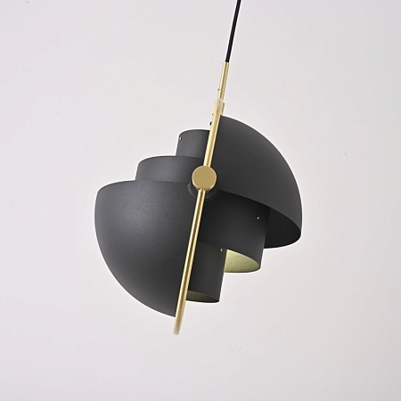 Люстра Louis Weisdorff Gubi Multi-Lite Suspension Lamp Black Imperiumloft 123433-22 - фото