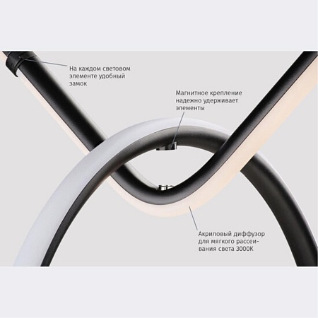 Модульный светильник Divinare FORMICA 1901/06 SP-14 - фото