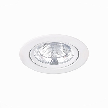 Св-к встр. Белый LED 1*10W 3000K 750Lm Ra80 36° IP20 D109xH65 220-240V ST211.538.10.36 - фото