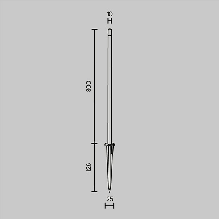 Ландшафтный светильник Outdoor O441FL-L1GF3K - фото