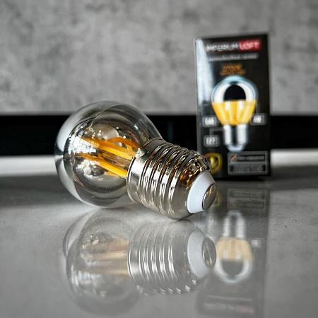 Светодиодная Лампочка Led С Гальваническим Покрытием Для Modo Chandelier Е27 4W 2700 Imperiumloft 143767-22 - фото