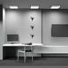 Потолочный светильник Technical Zon C032CL-45W3K-SQ-W - фото