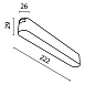 Трековый светильник Technical BASIS TR080-1-12W3K-B - фото