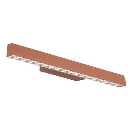 Светильник подвесной ST-Luce терракотовый/прозрачный LED 1*11W 4000K SL1018.623.01 - фото